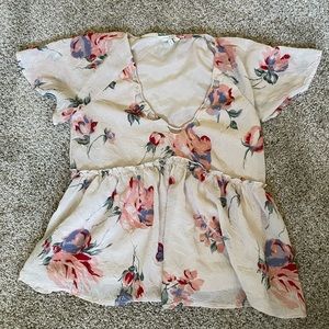 Lucky Brand Floral Blouse